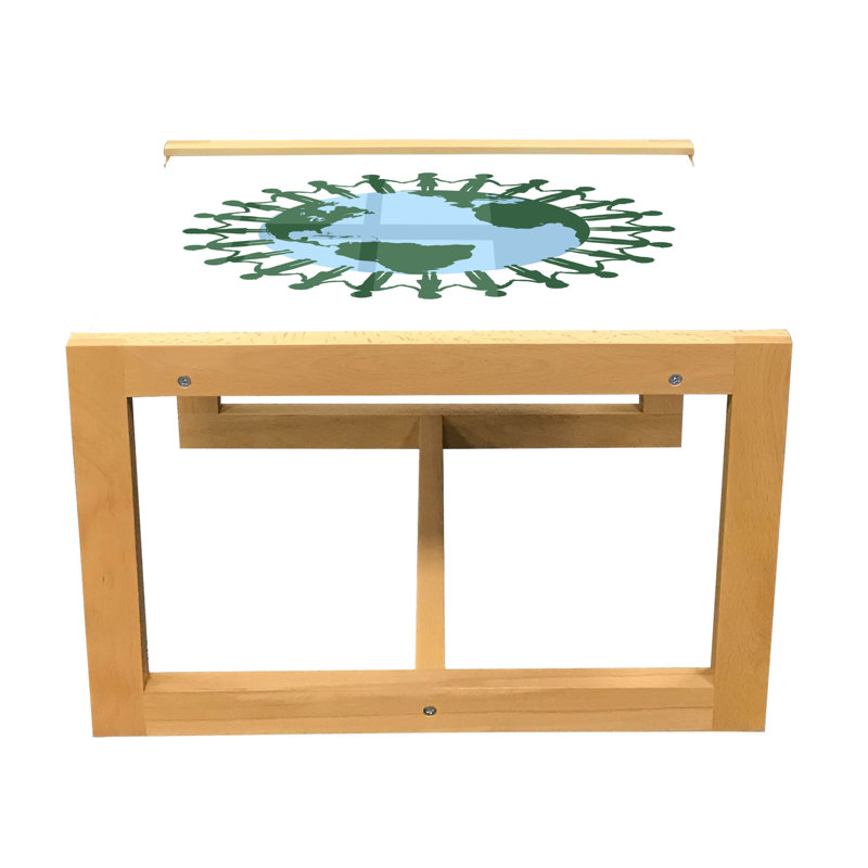 Irmo Sled Coffee Table, 62cm H x 46cm W x 40cm D