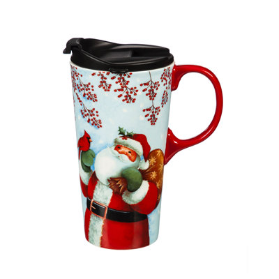 Evergreen Enterprises, Inc Ceramic Travel Mug
