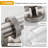 2 Light Bathroom Vanity Light Brushed Nickel, Bathroom Light Fixtures Side Mirror, Modern Bedroom Vanity Lighting Fixtures With Glass Shade