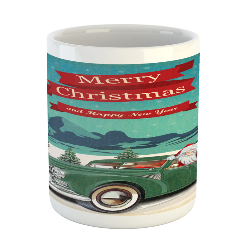 Grande tasse à café père noël