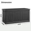 1020L Lockable Waterproof Resin Outdoor Storage Box-90544060
