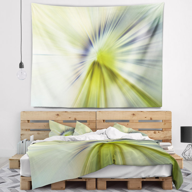 Tapisserie Corwin Rays of Speed - mauve vert, H 32 po x l 39 po