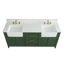 Meuble-lavabo double 72 po Aisa-405892922
