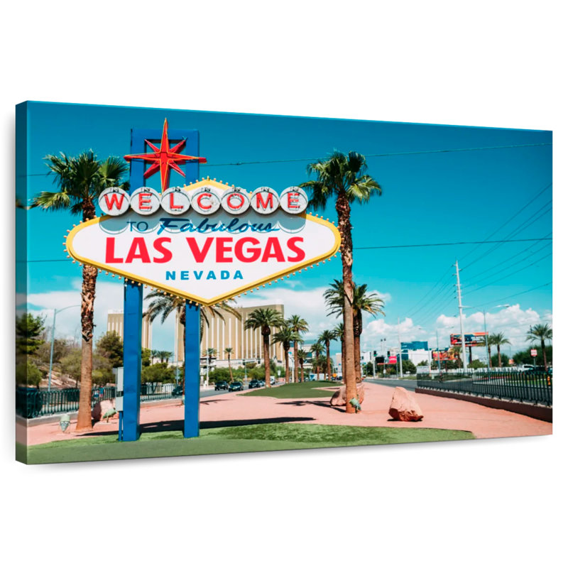 Kavia Las Vegas Welcome Post, 34" H x 51" W