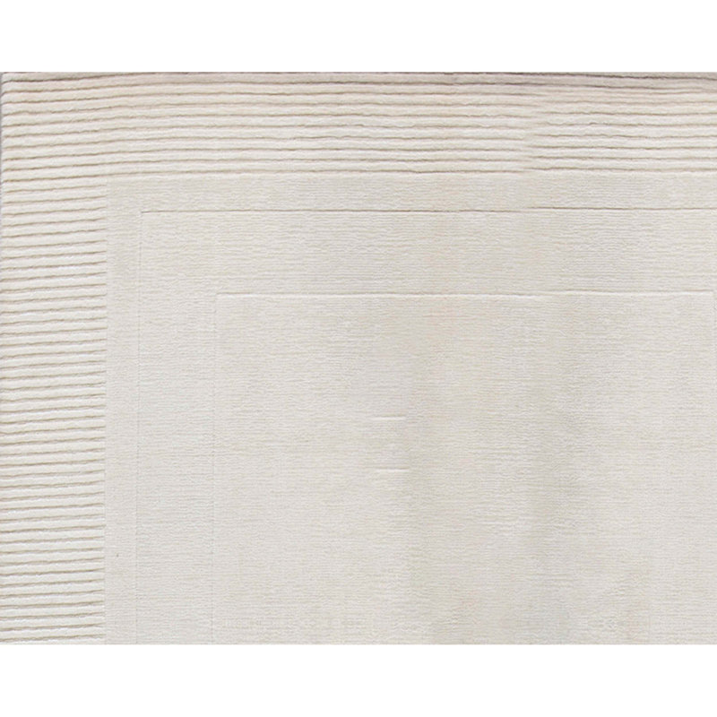 Wool Area Rug in White
