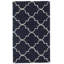Tapis bleu marine Oharare