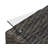 Tommy Hilfiger Oceanside Outdoor Side Table with Storage, Coastal Gray Wicker