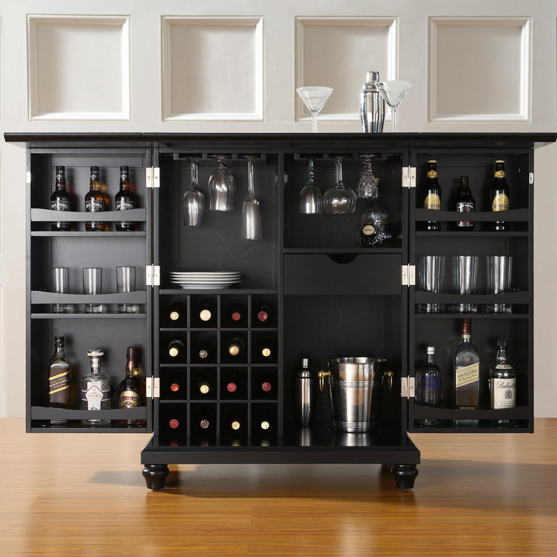 Hedon Bar Cabinet, Black