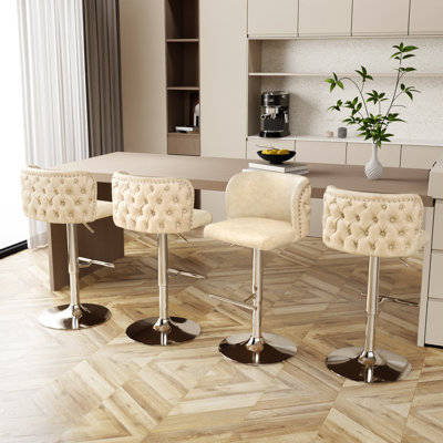 Ensemble de 4 tabourets de bar Modern