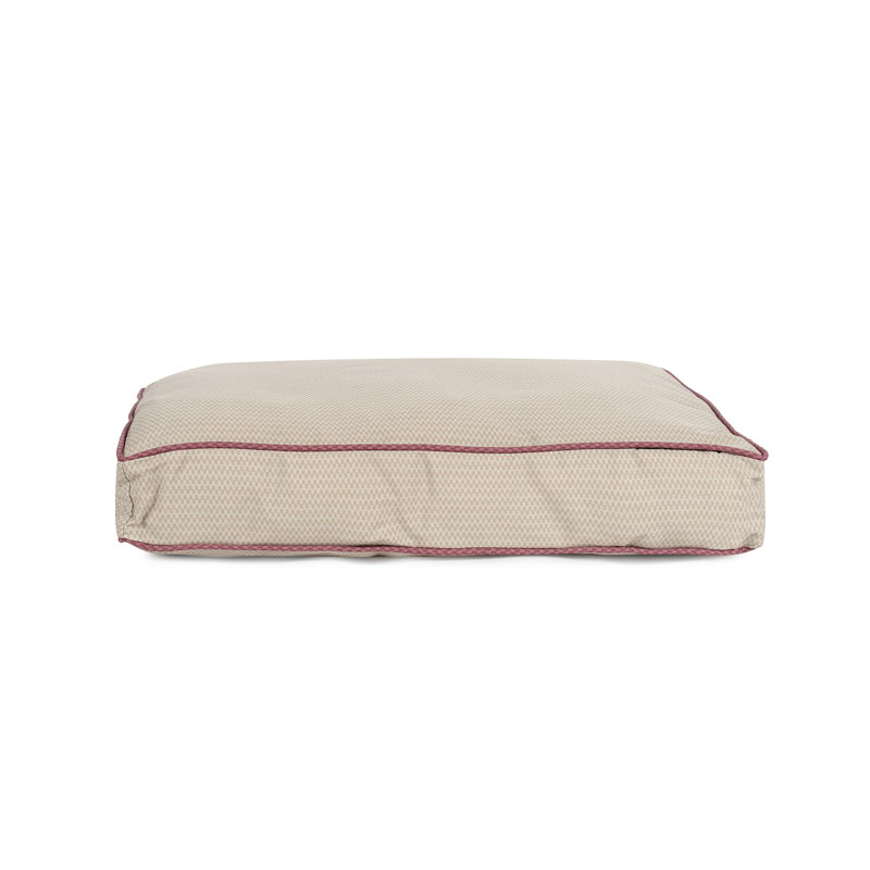 Lit pour chien avec housse amovible GreenDog , Medium (36"w x 27"d x 4"h), Brun clair ondulé