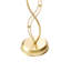 Open Shelving Wine Glass Rack Gold