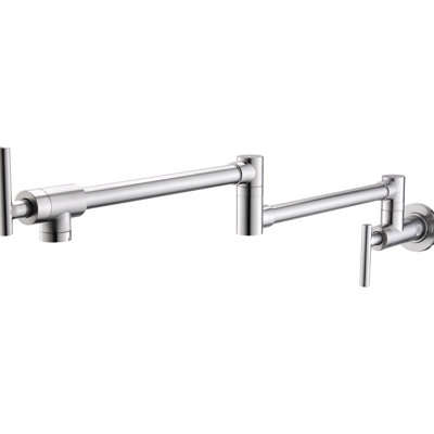 Robinet de remplissage 304 en acier inoxydable, fixation murale, robinet en nickel brossé pour cuisine