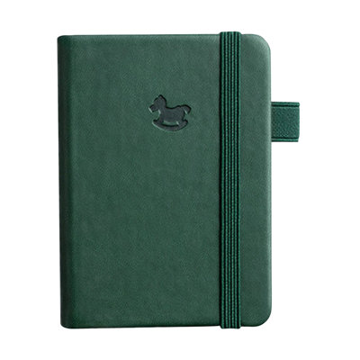 a notepad Small Notebook Portable Notepad Thickened Pocket Mini A6 English Book Handy Note