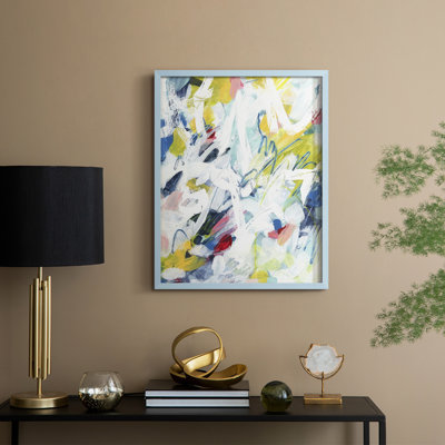 Impression sur cadre Color Color II - bois massif