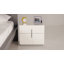 Table de chevet 2 tiroirs blanche Mcgoldrick