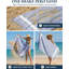 Cotton Blend Beach Towel-45073841