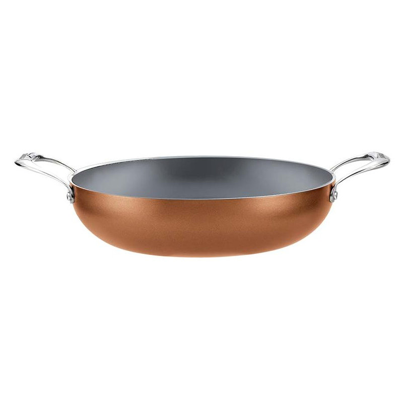 Pensofal Magnifiqa Diamond Pro Non-Stick Enameled Cast Iron Paella Pan, 32cm