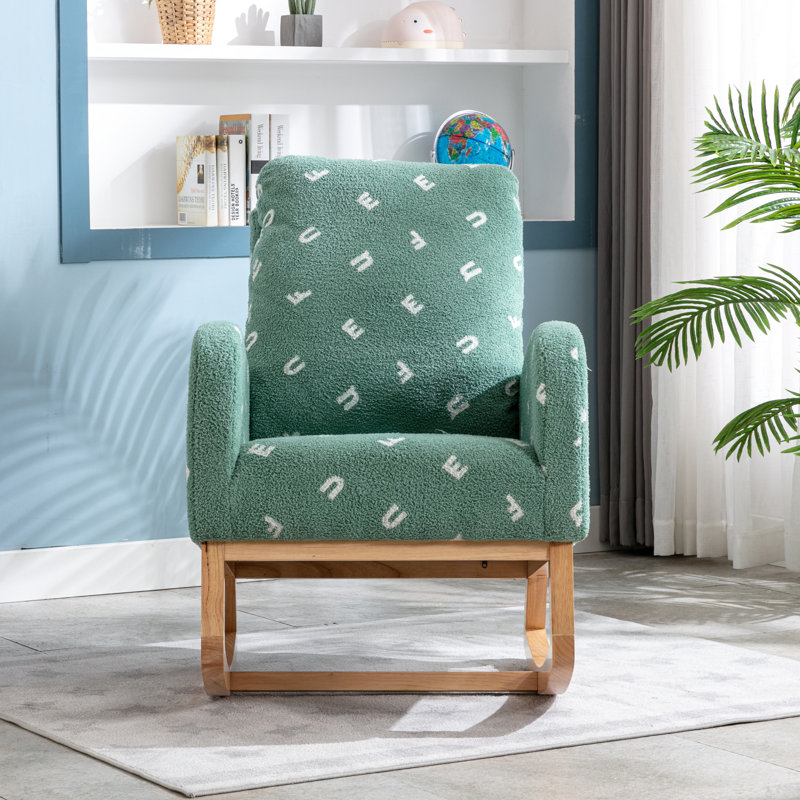 Chaise berçante Desales, Lettre verte