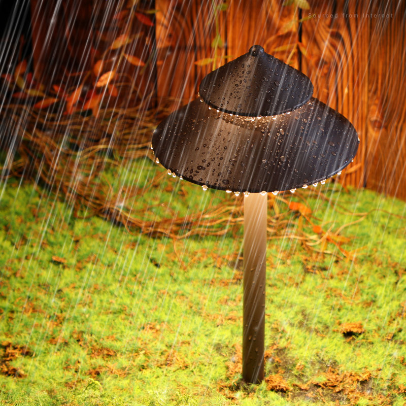 LED Landscape Pathway Lighting, 3W AC/DC Low Voltage Path Lights, ETL Listed, 3000K Warm White