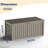 Mars Villa 120 Gallons Water Resistant Durable Resin Deck Box Lockable Outdoor Storage Container For Patio Cushions, Garden Tools, And Yard Accessories, Waterproof And Uv Protected-133397999