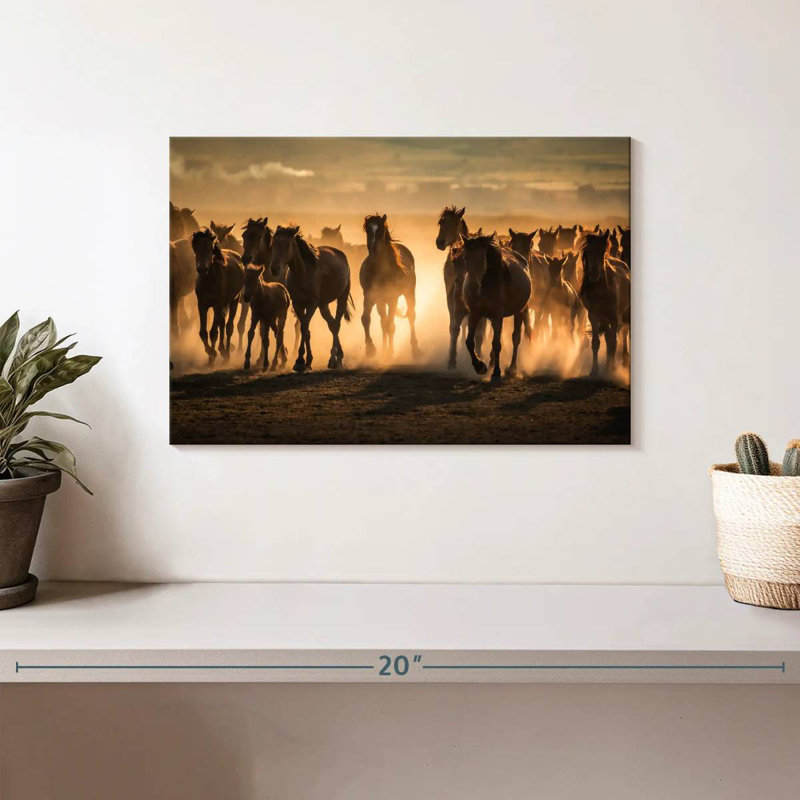 Brampt Cappadocia Horses, 8" H x 12" W