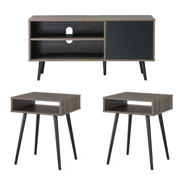 Akita Unfinished TV Stand for TVs up to 58"