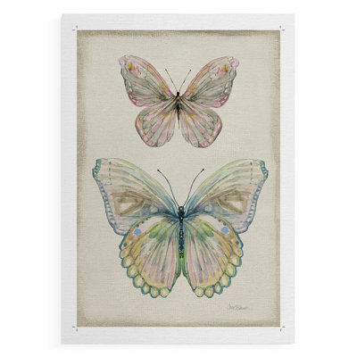 Botanical Butterfly I -Canvas Print Only - NOT FRAMED