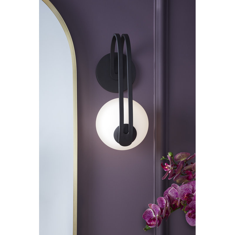 Kraga 13" 1 - Light Sconce, Polished Chrome