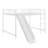  Metal Bunk Bed With Slide And Guardrails-854114646-854114640