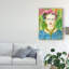 « frida kahlo ii », peinture sur toile tendue-499002617