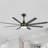 Jamii-Leigh Large Indoor/Covered Outdoor Modern Ceiling Fan with Led Lights and Remote, 6-Speed, Reversible Quiet DC Motor, Timer, 8-ABS-Blade-2039304821-2030655099-2041658774