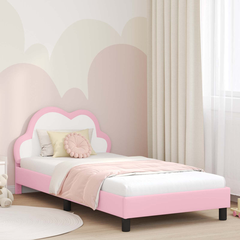 Bed Frame, Single (3'), Pink