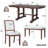 6-Piece Dining Table Set