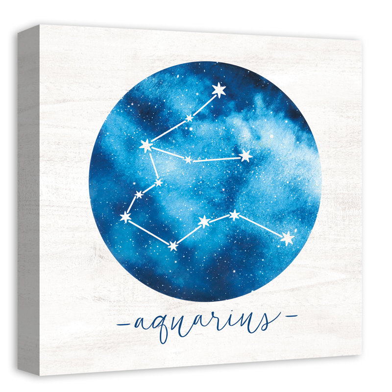 Toile aquarius zodiac Dulin