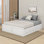 Structure de lit plateforme grand avec 6 tiroirs