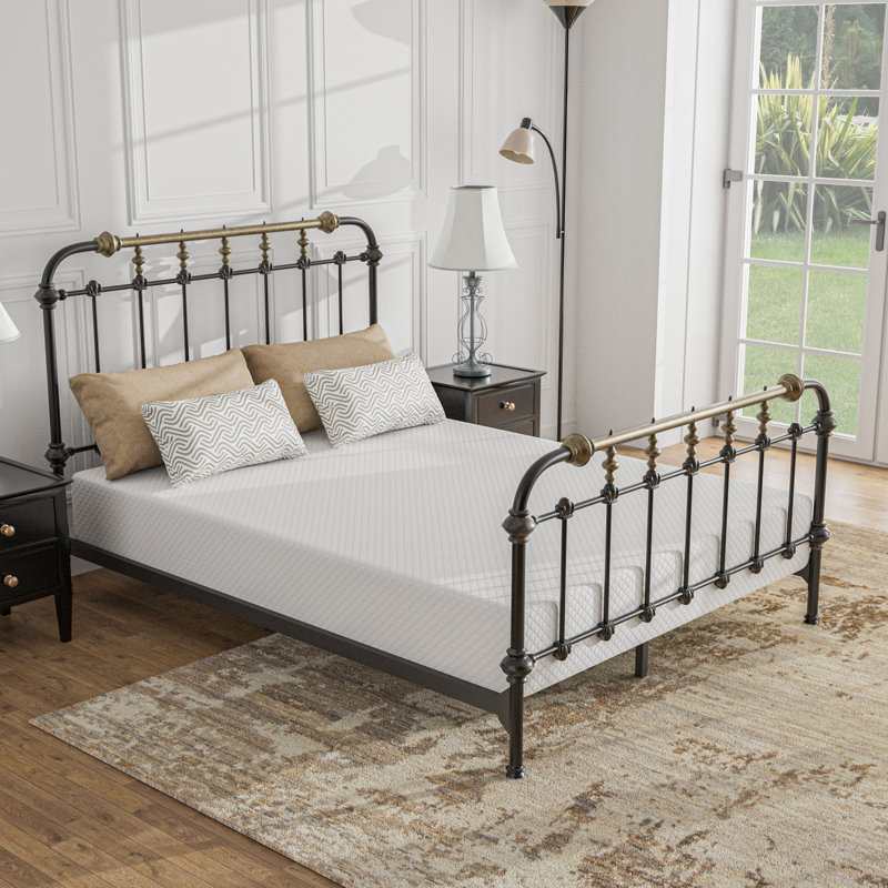 Matelas en mousse viscoélastique gélifiée Lyster, 10", Simple