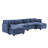 Redenius U-shape Boucle Upholstered Sectional Sofa With Armrest-107084688