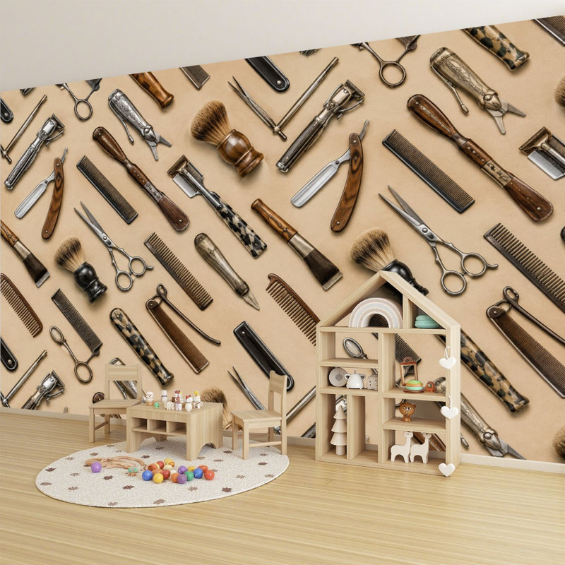 Papier peint adhésif auto-adhésif moderne pour la chambre à coucher Peel and Stick L 69 po x l 96 po