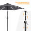 Parasol de marché lumineux 90 po Davinna-902159577