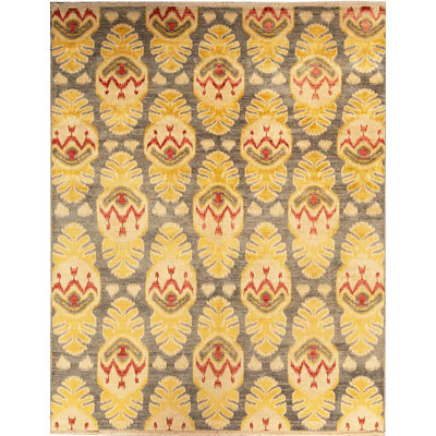 Wool Ikat Area Rug