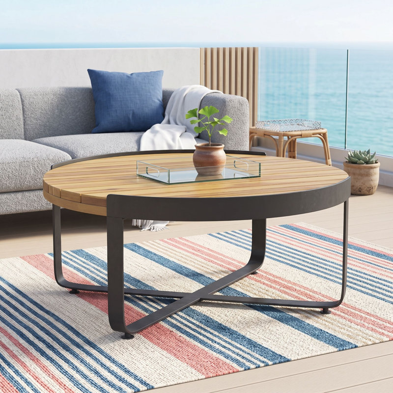 Wood Outdoor Coffee Table
