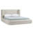 Luxurious Cloud Soft Compressed Upholstered Wingback Bed
