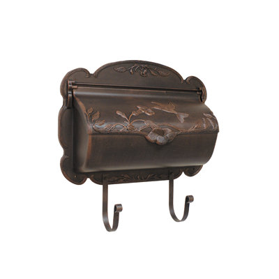 Hummingbird Wall Mounted Mailbox