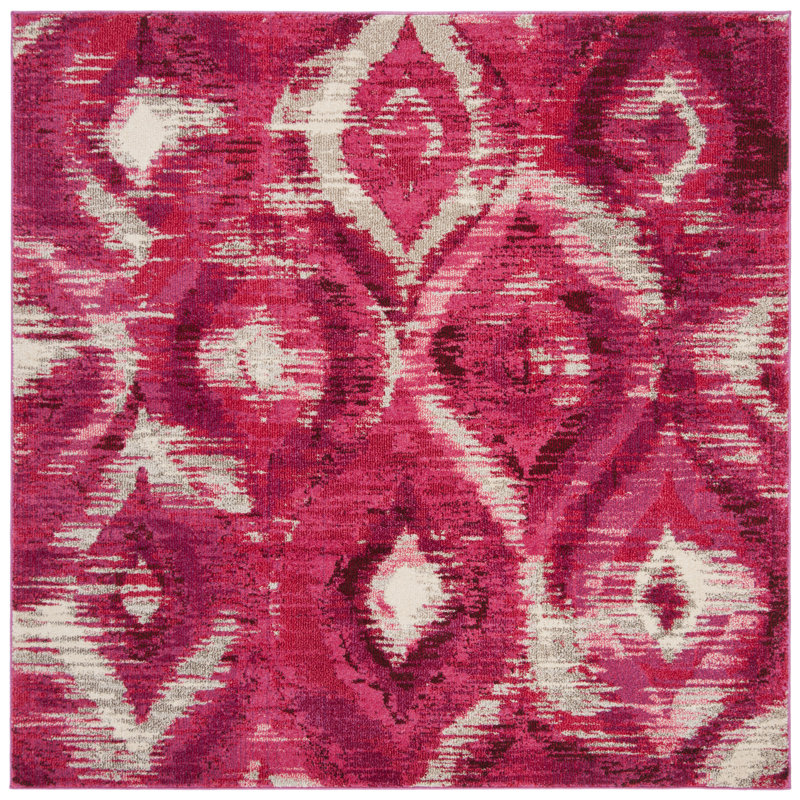 Tapis ikat Lizotte Performance, Carré 6 pi 7 po