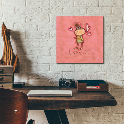 Art mural en verre «Love» par Anne Tavoletti