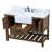 Pelaghia 48'' Single Bathroom Vanity with Marble Top-57367805