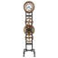 Cogwheel 81.5" Metal Floor Clock