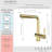 Lulani Nassau Pull Out head (no spray feature) Single Handle Kitchen Faucet-50297542