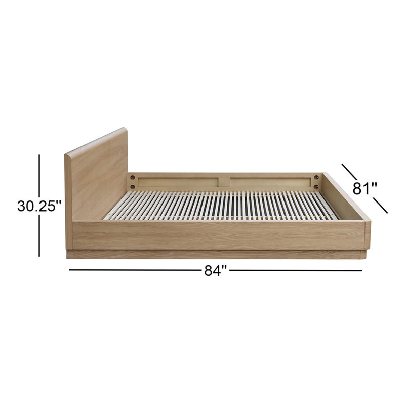 Mille Platform Bed - Minimalist Scandinavian Design