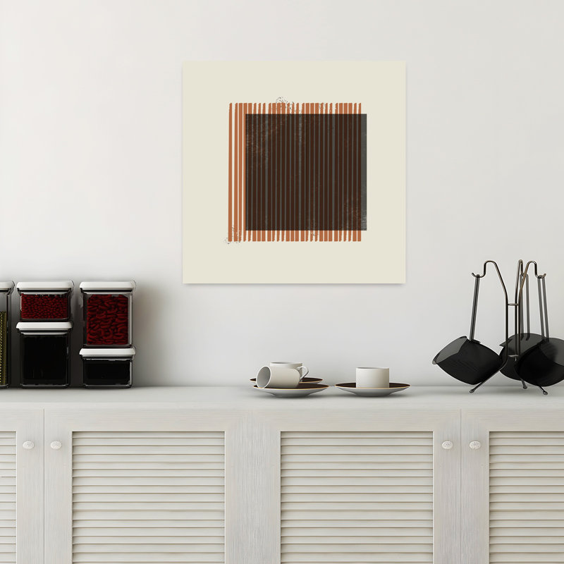 Art contemporain contemporain abstrait, H 18 po x l 18 po